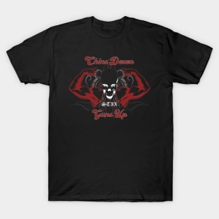 CHIN DOW GUNS UP T-Shirt